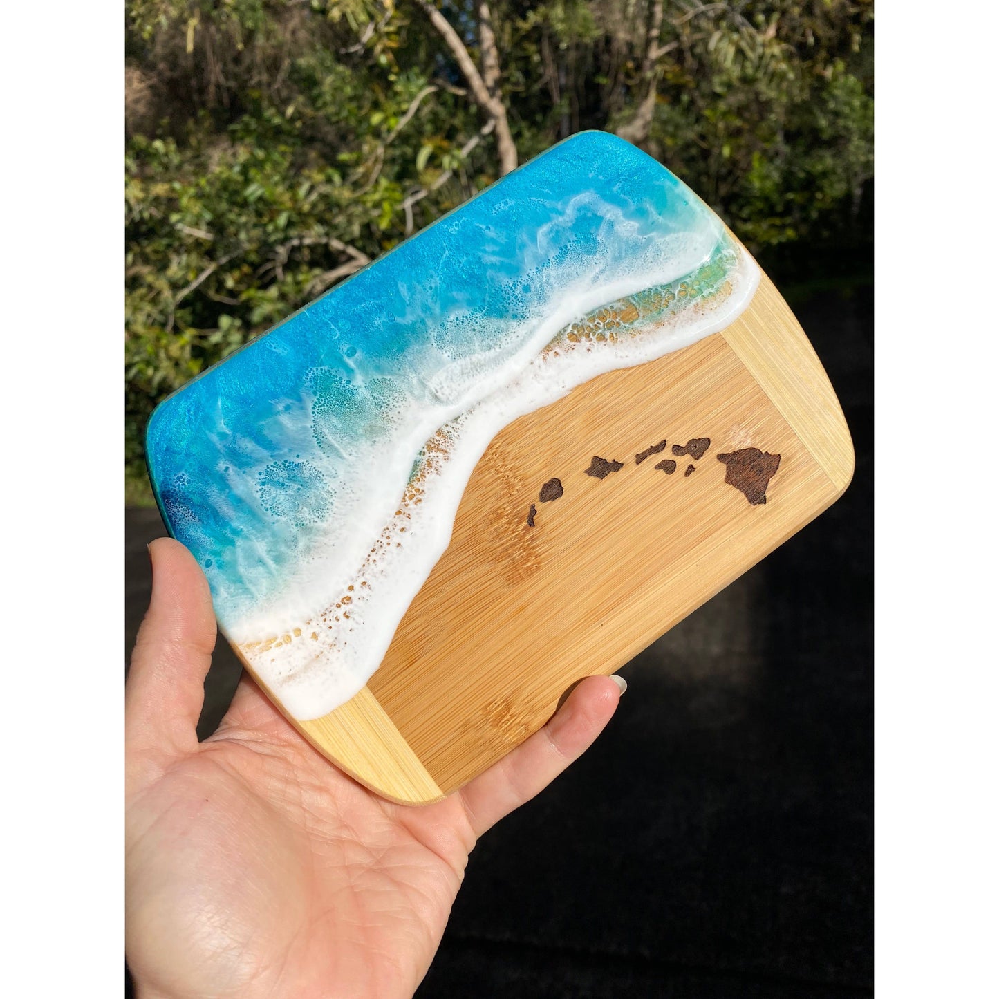 HAWAIIAN ISLANDS Ocean Charcuterie board Maui made