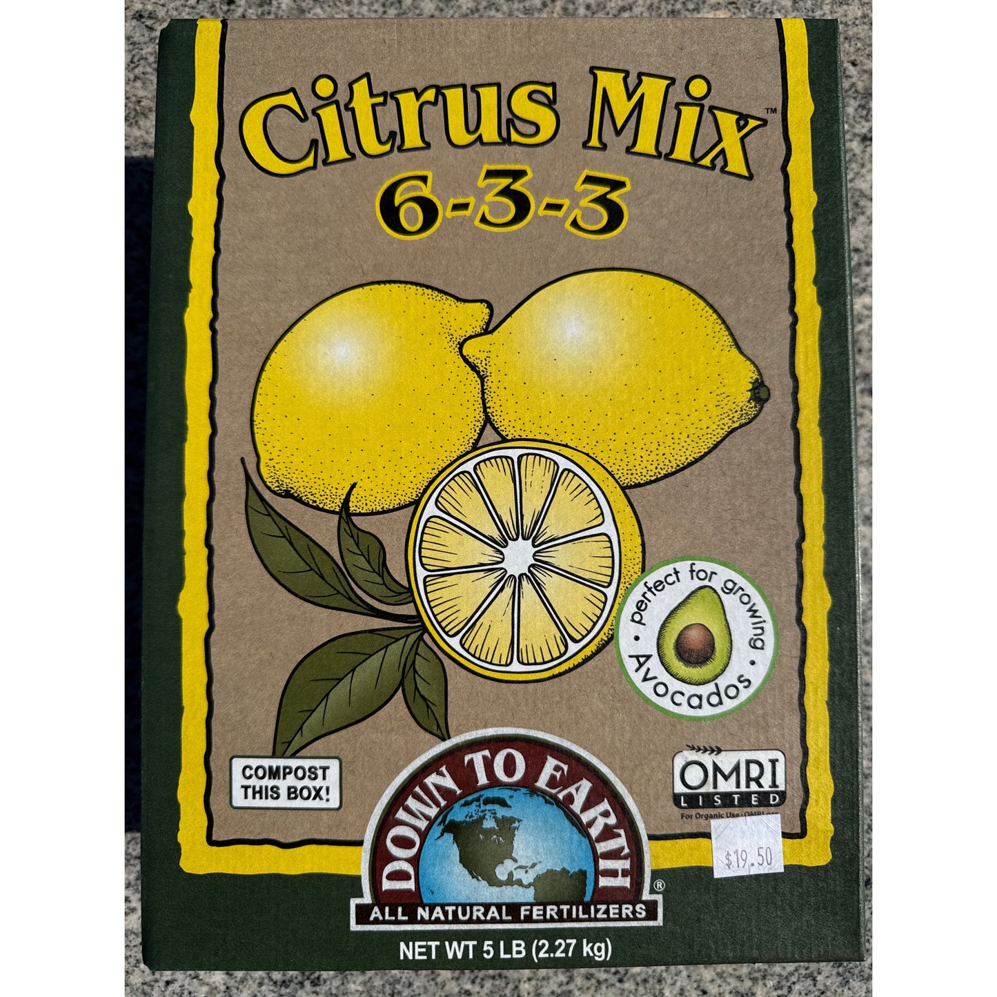 Citrus Mix Fertilizer 6-3-3