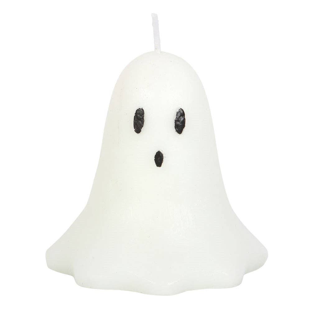 10cm Unscented Halloween Ghost Shaped Candle