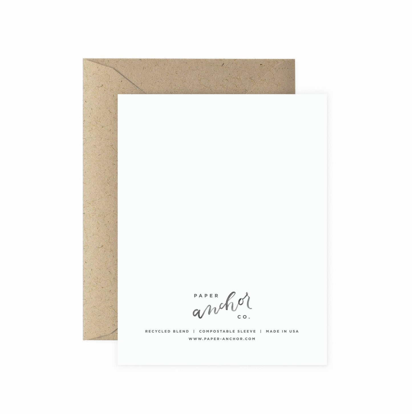Foliage Welcome Little One Greeting Card
