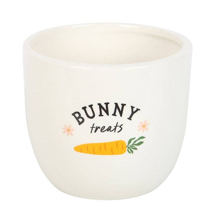 Easter Bunny Treats Ceramic Pot