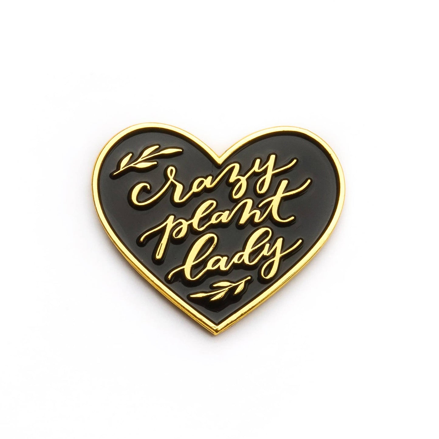 Crazy Plant Lady Lapel Pin