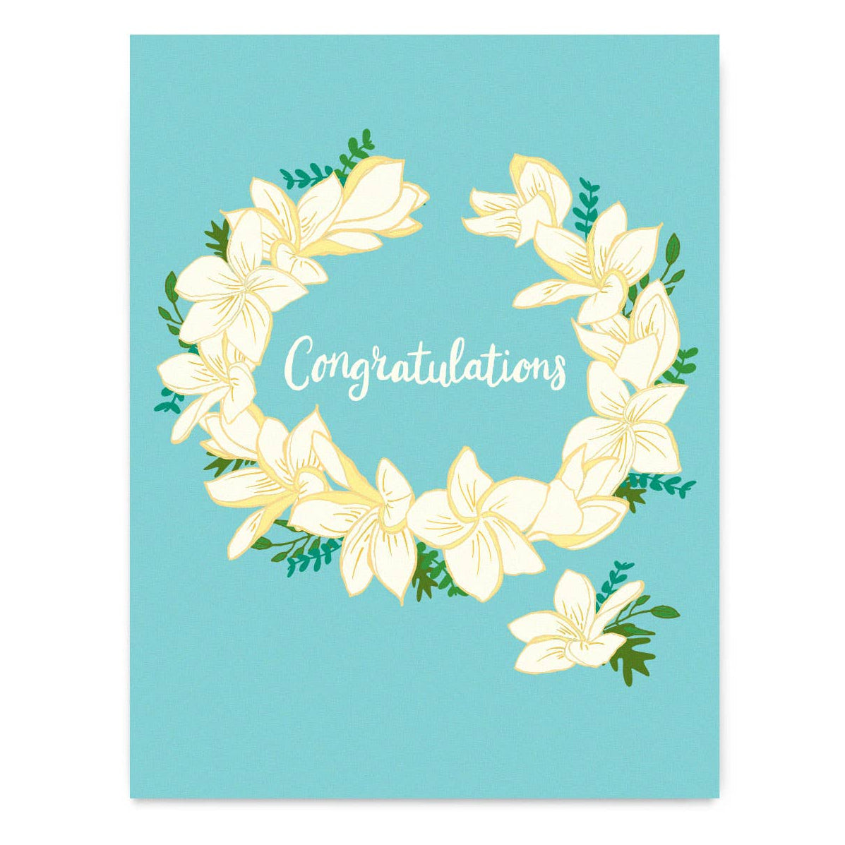 Congratulations Plumeria Lei