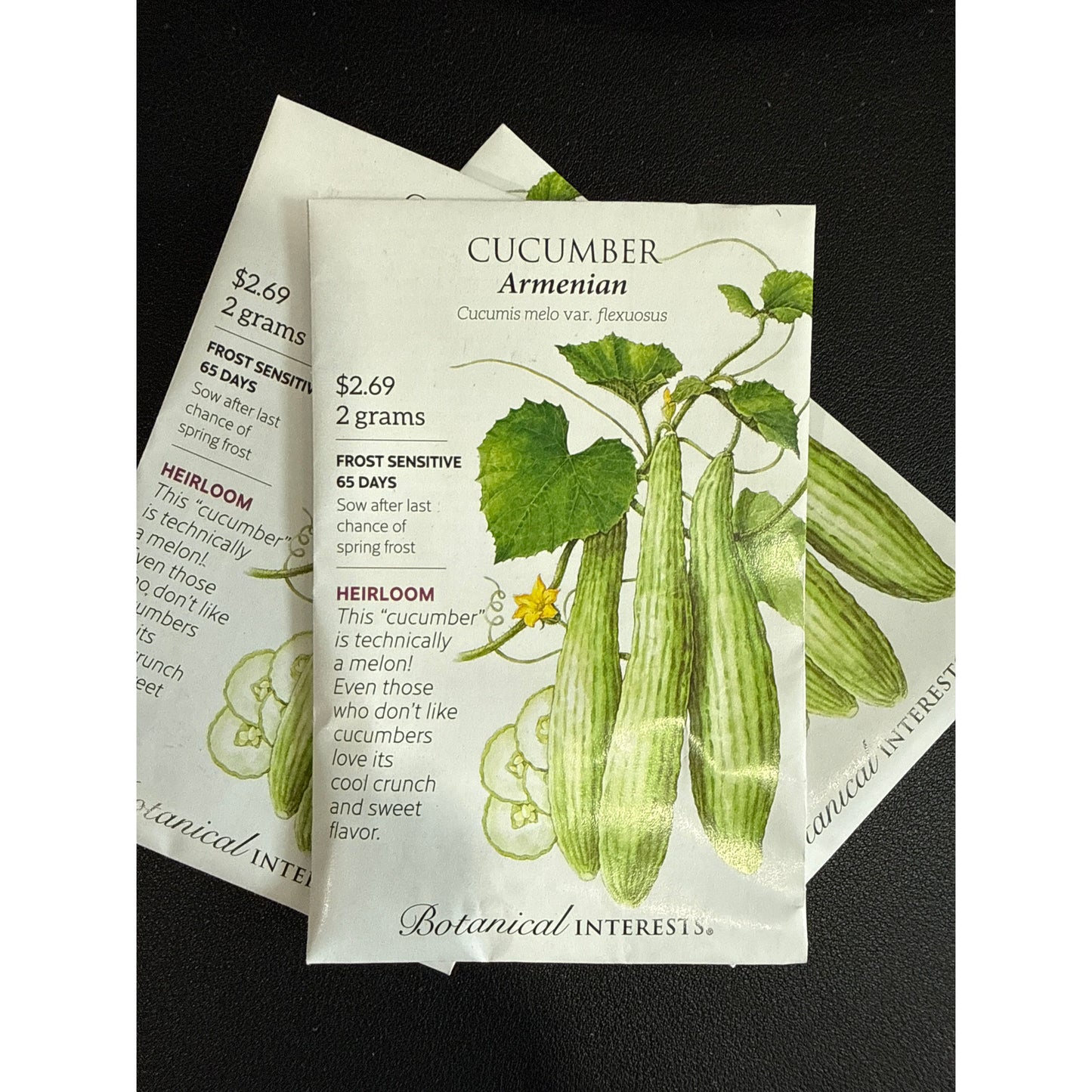 Cucumber seeds, "Armenian"