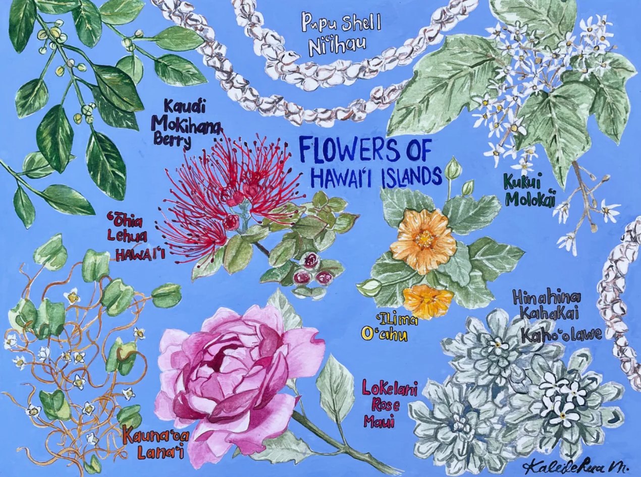 Flowers of Hawai'i by Kaleilehua Designs