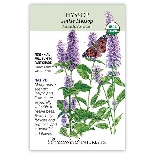 Hyssop seeds, "Anise"