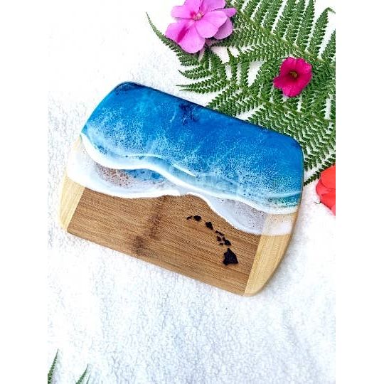 HAWAIIAN ISLANDS Ocean Charcuterie board Maui made