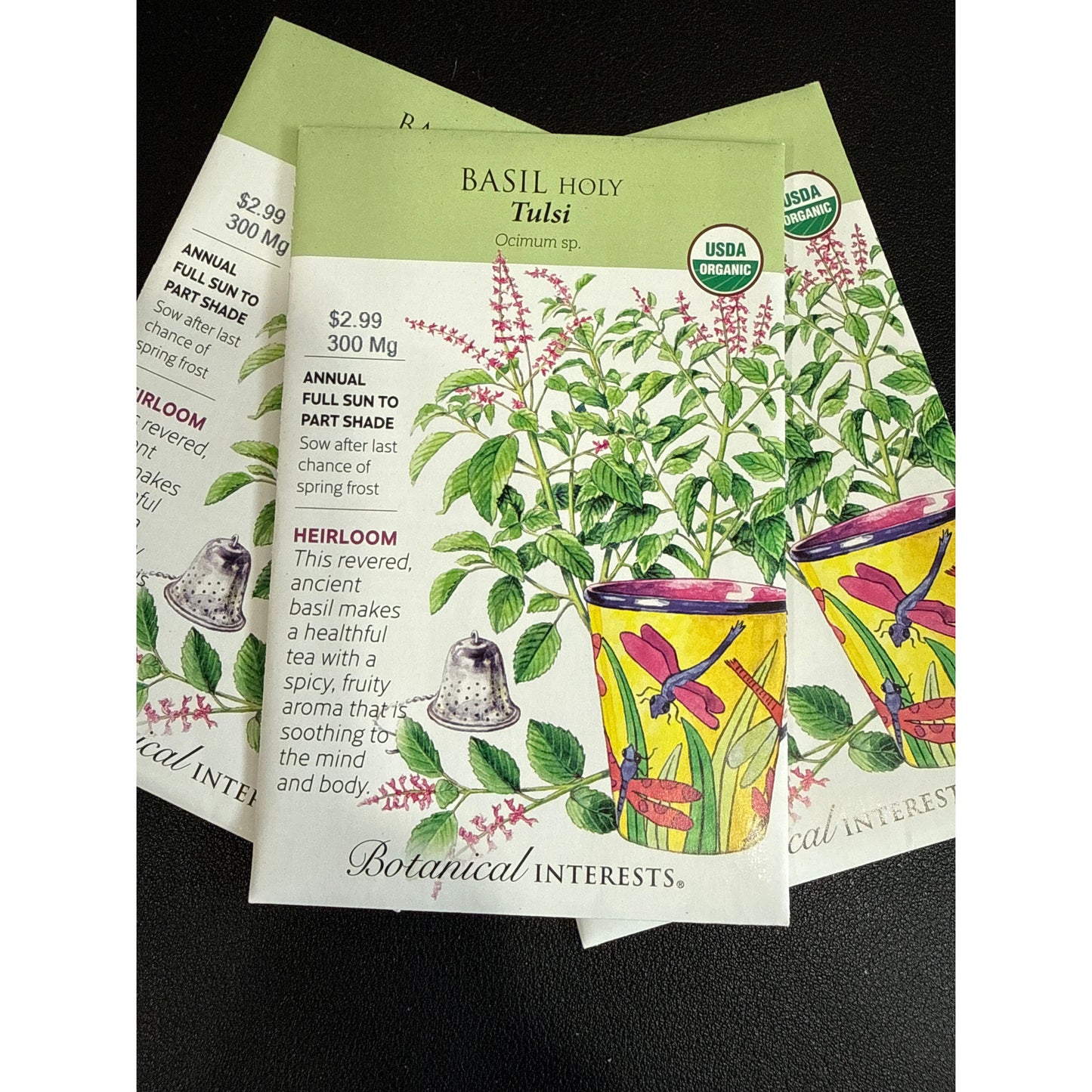 Basil seeds, "Holy/Tulsi"