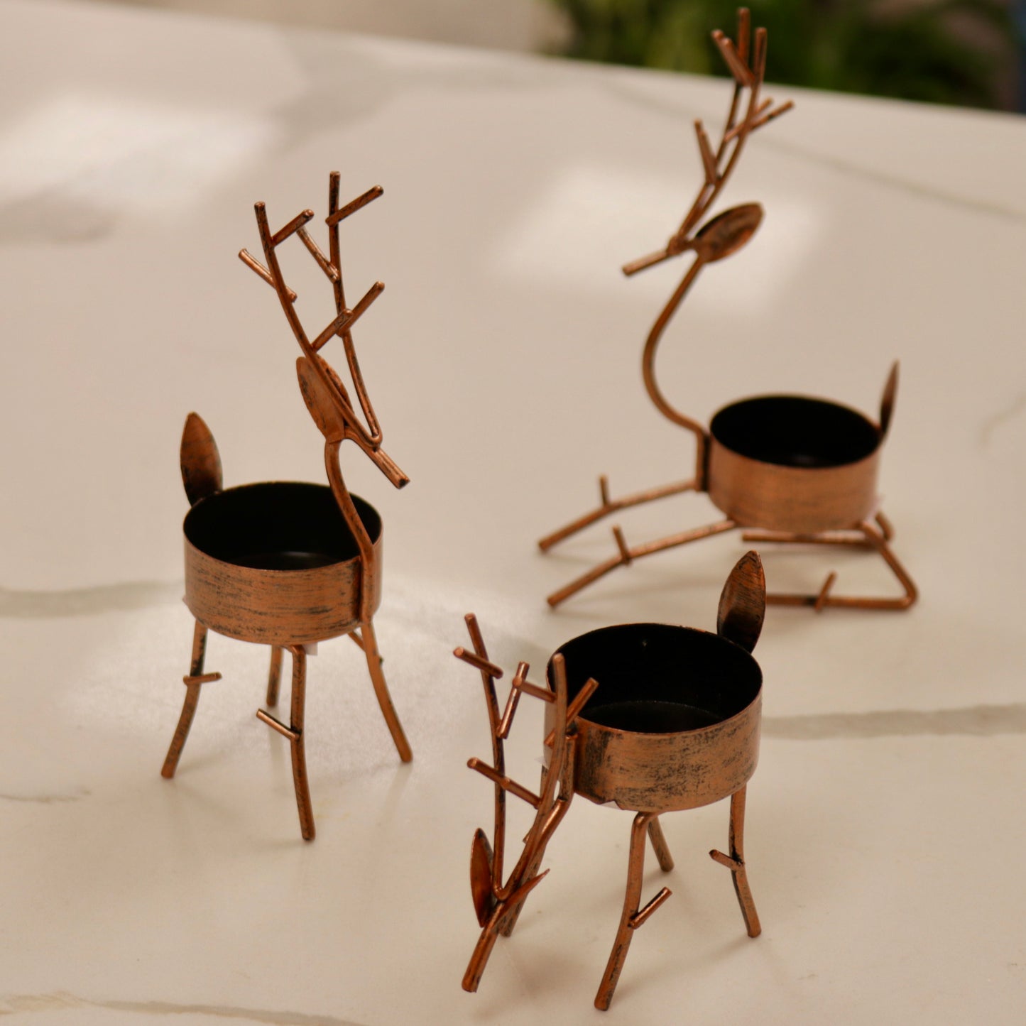 Reindeer Candle Holder