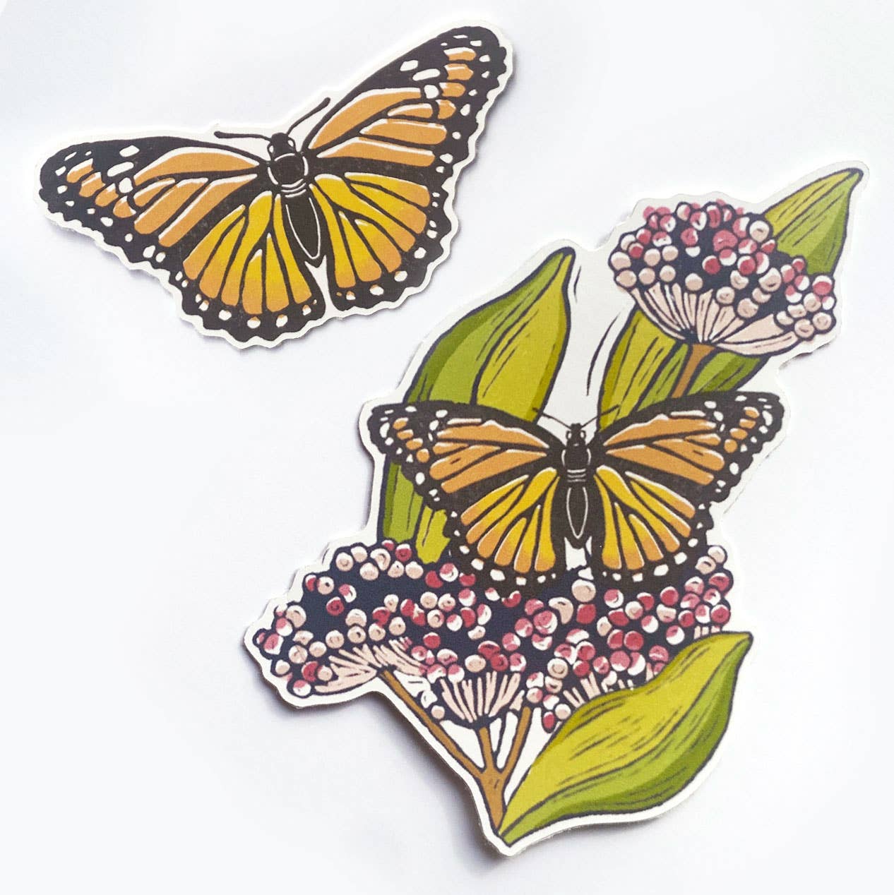 Monarch Butterfly Sticker