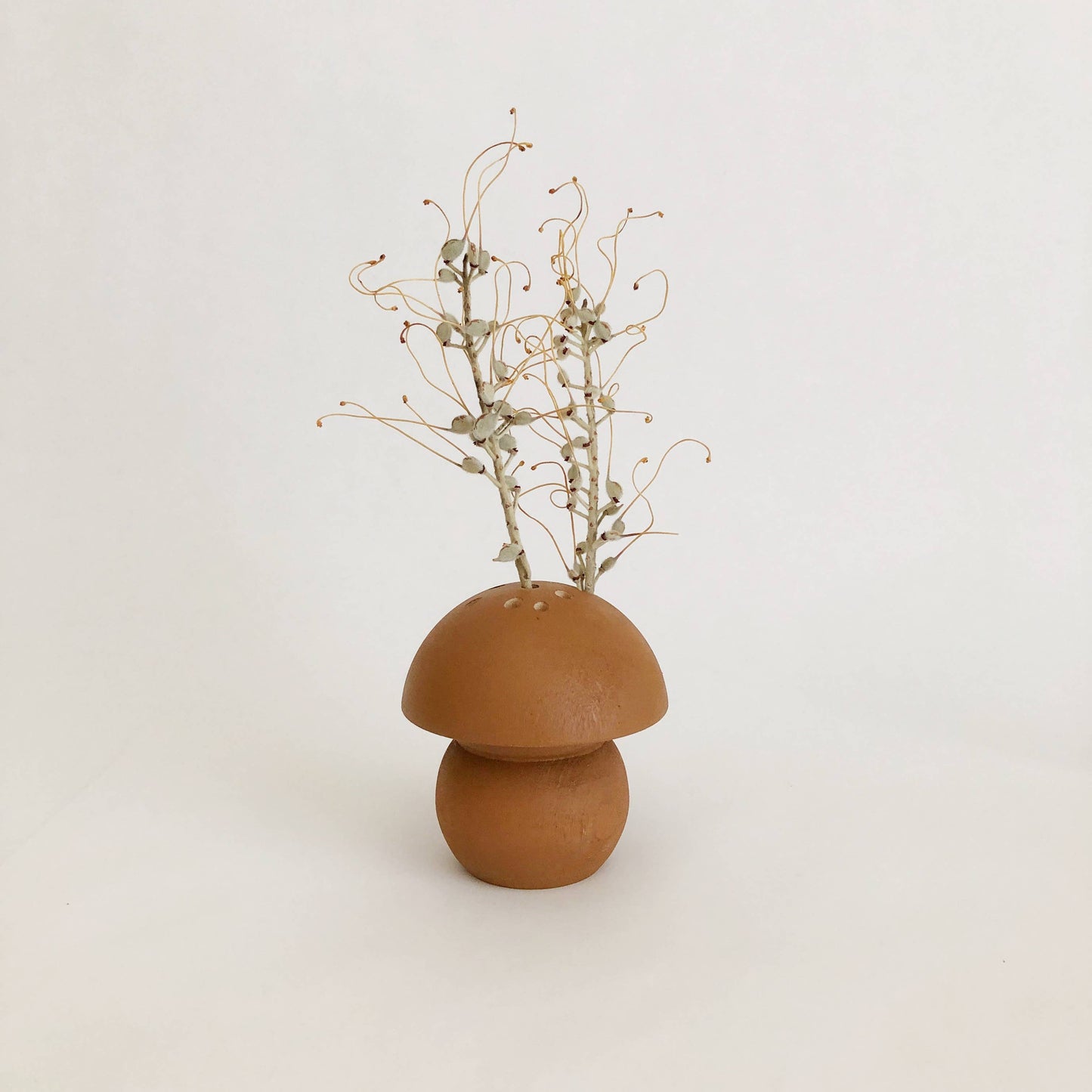 Large Mushroom Vase - Curved Base