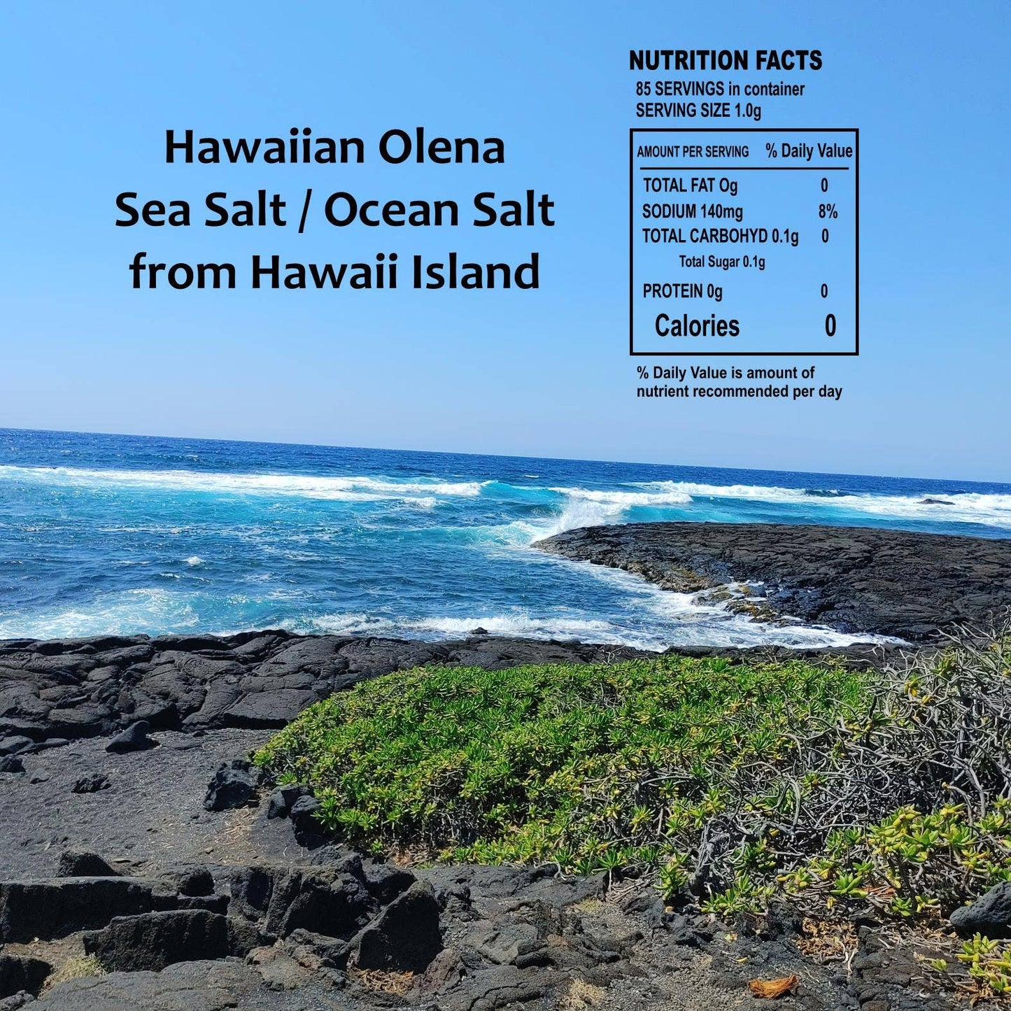 Hawaiian Olena Sea Salt