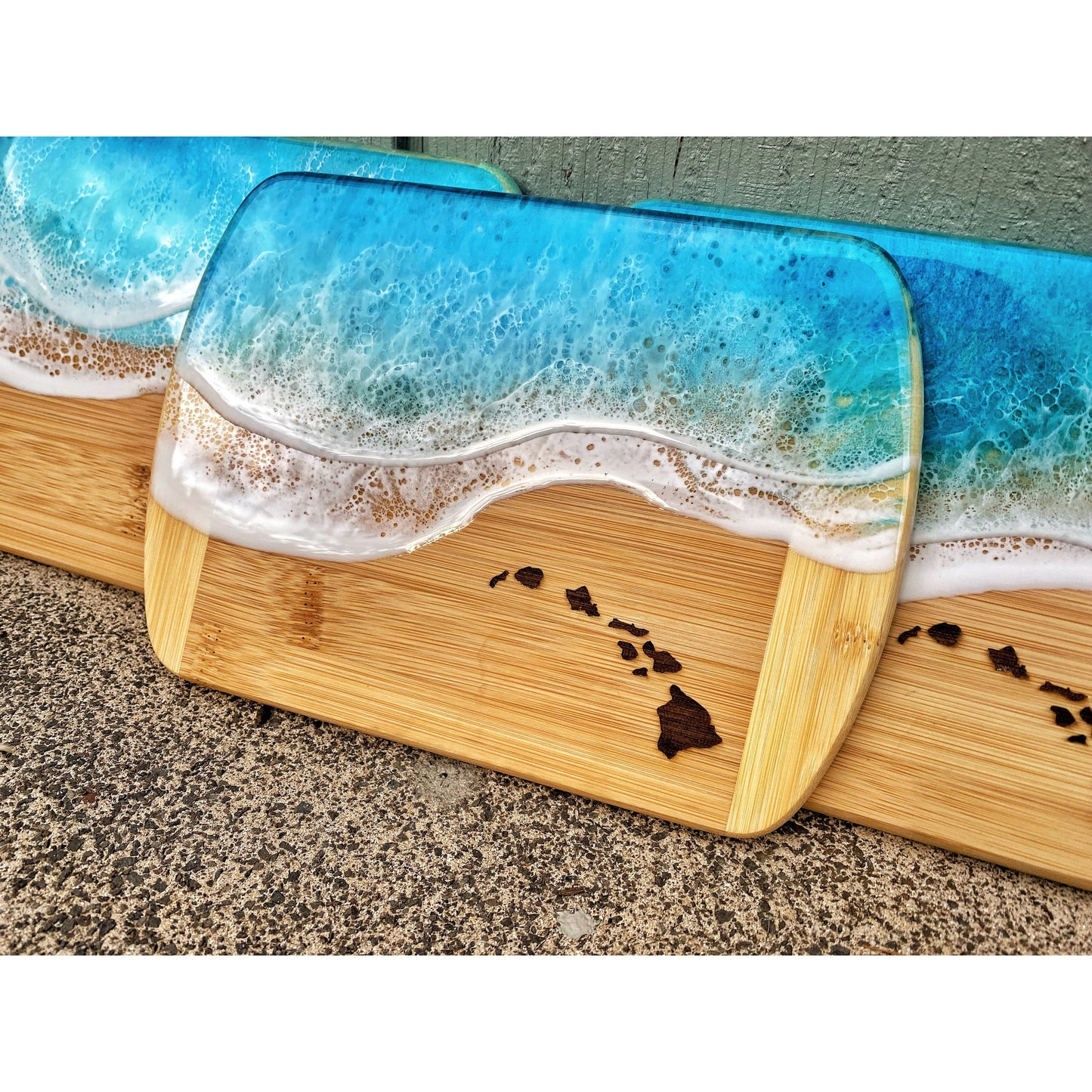 HAWAIIAN ISLANDS Ocean Charcuterie board Maui made