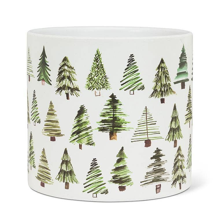 Green Tree Planter-6.5"D