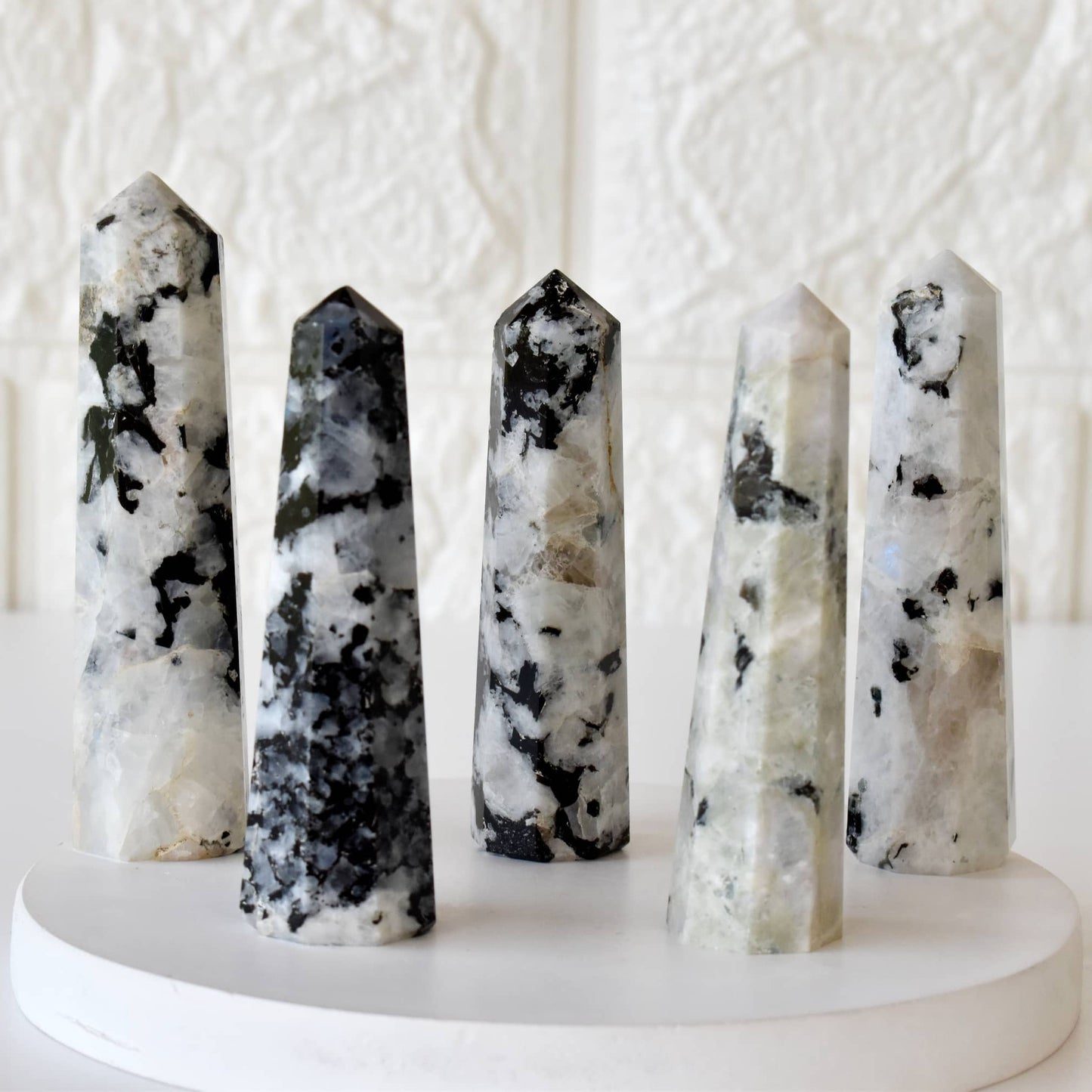 Rainbow Moonstone Tower Obelisk