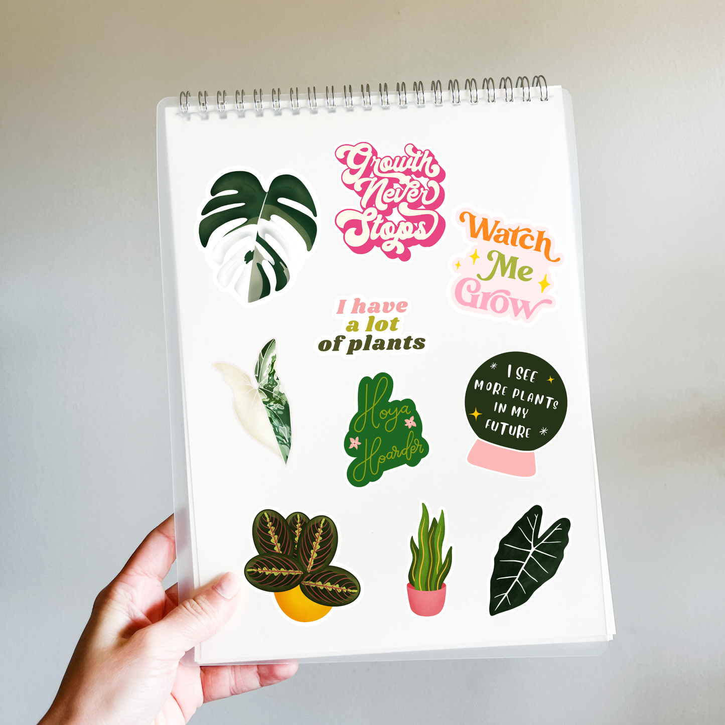 Watch Me Grow Sticker