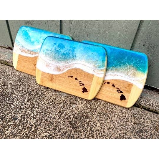 HAWAIIAN ISLANDS Ocean Charcuterie board Maui made