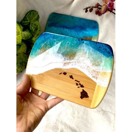 HAWAIIAN ISLANDS Ocean Charcuterie board Maui made
