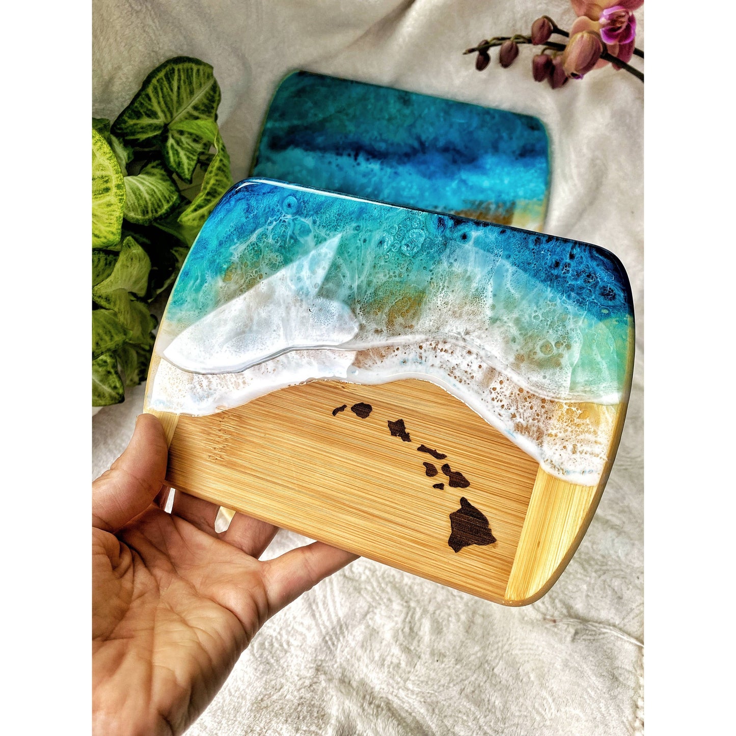 HAWAIIAN ISLANDS Ocean Charcuterie board Maui made