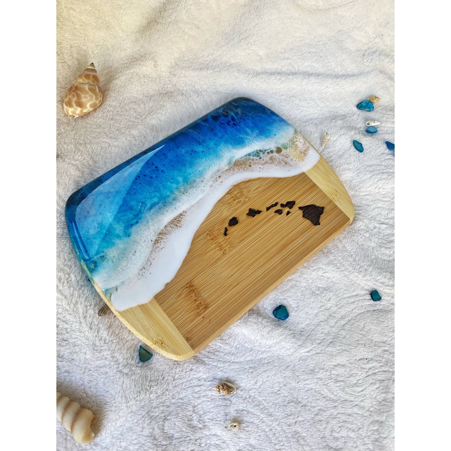 HAWAIIAN ISLANDS Ocean Charcuterie board Maui made