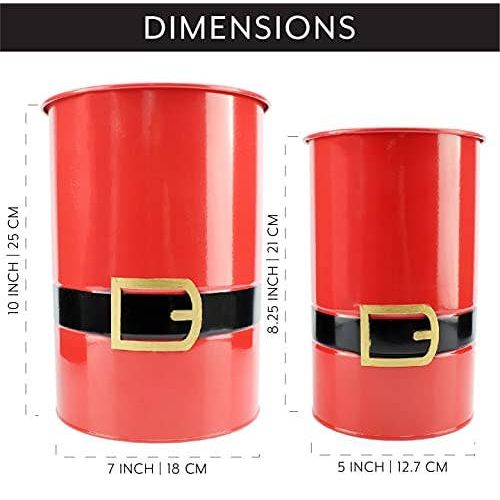 Christmas Santa Bucket