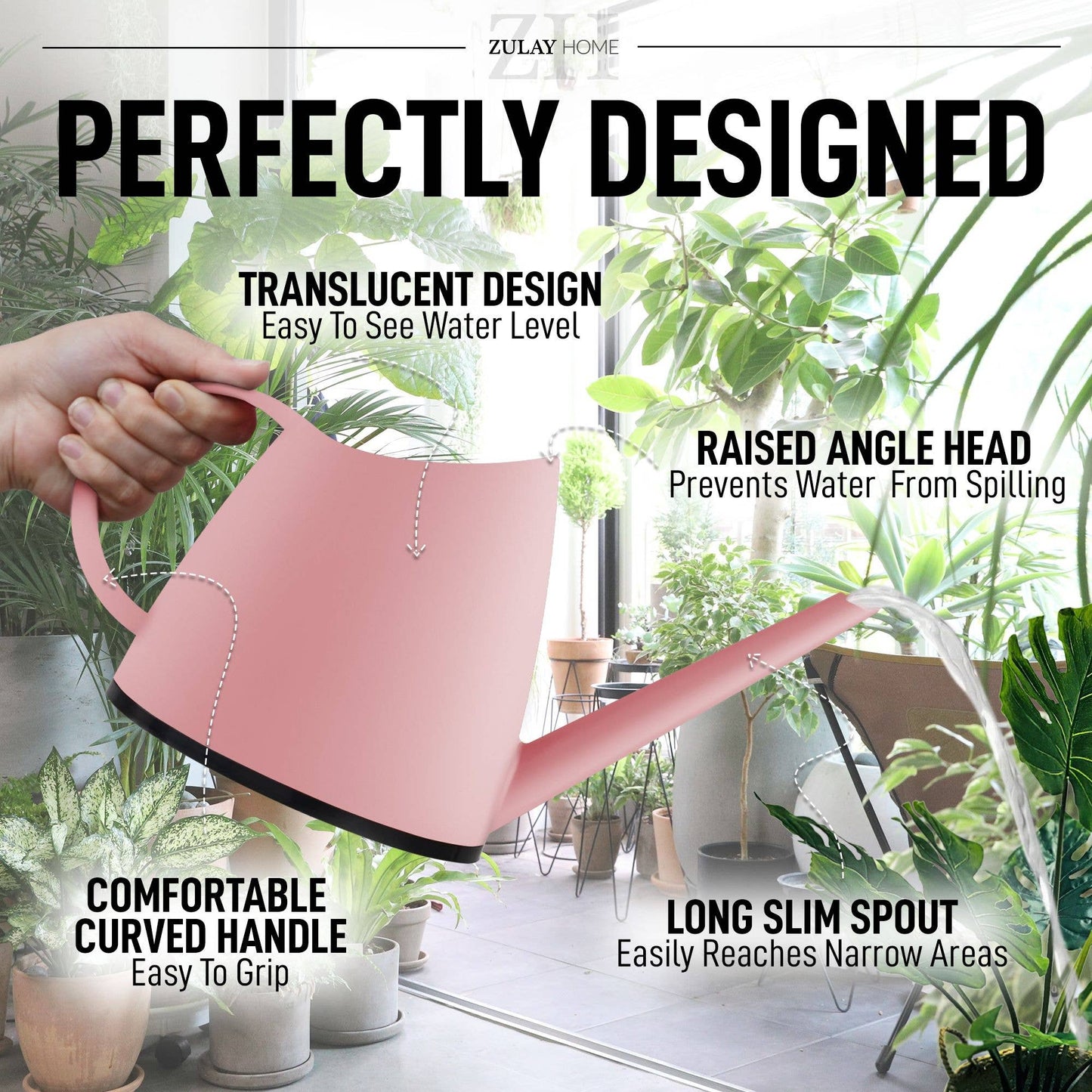 Translucent Watering Can 1.4L