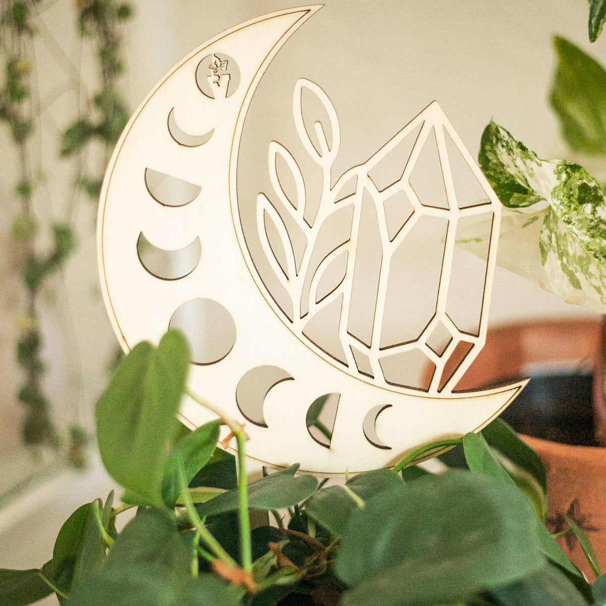 Lunar Love Wooden Trellis