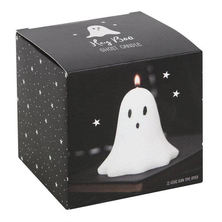 10cm Unscented Halloween Ghost Shaped Candle