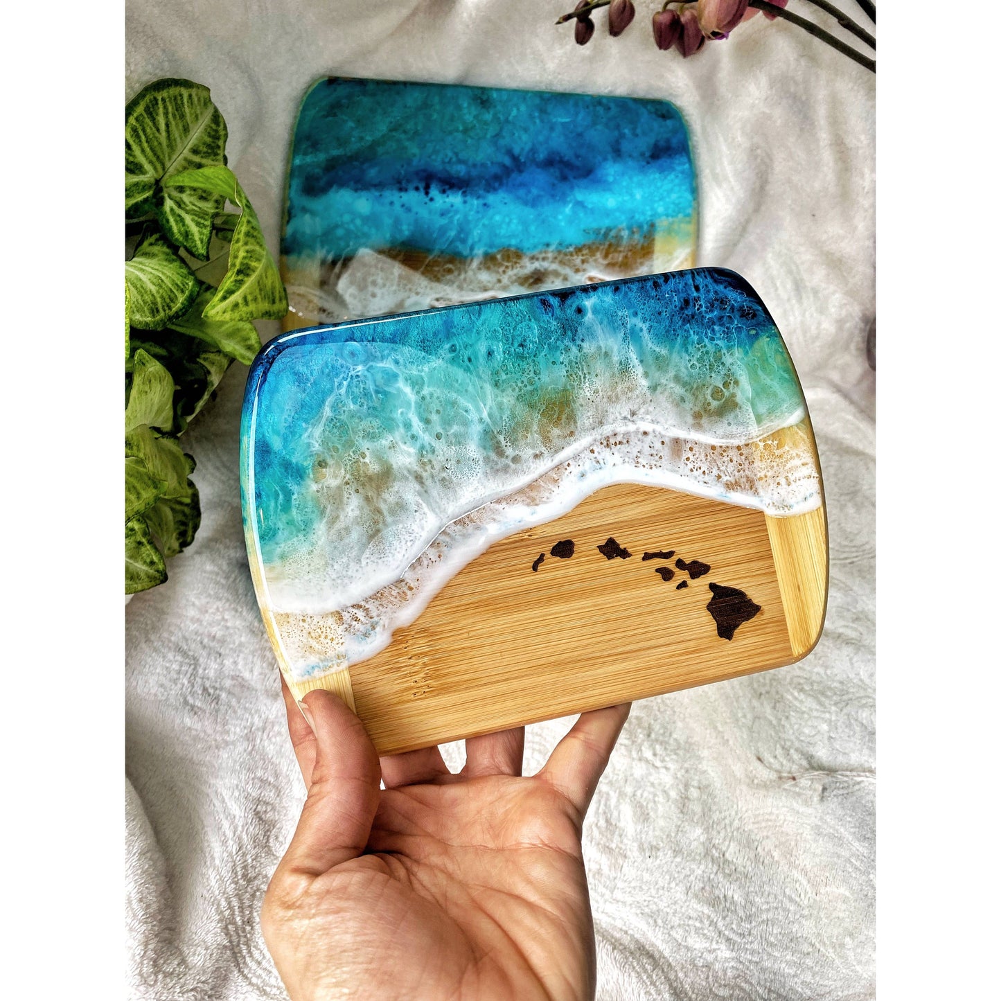 HAWAIIAN ISLANDS Ocean Charcuterie board Maui made