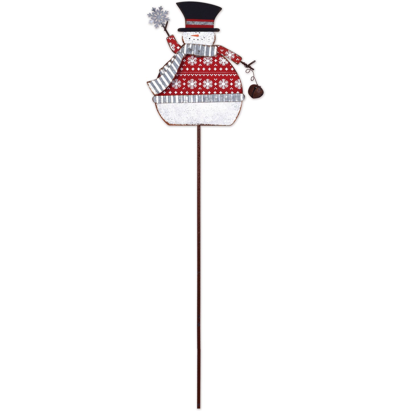 Sweater Snowman Plant Pick