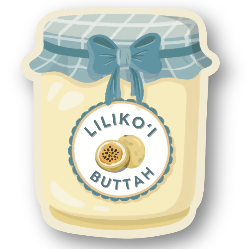 Lilikoʻi Buttah Sticker