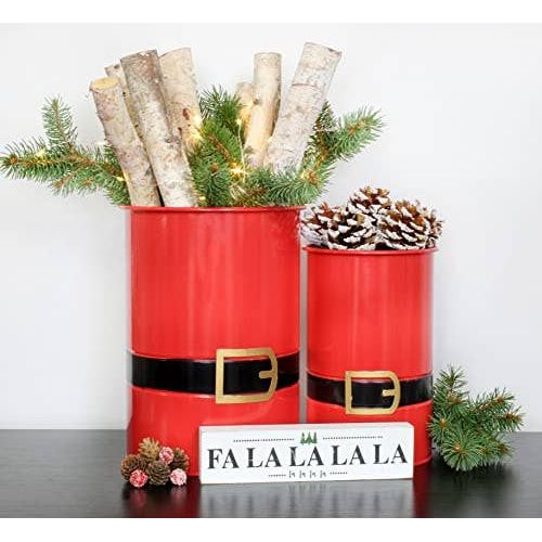 Christmas Santa Bucket