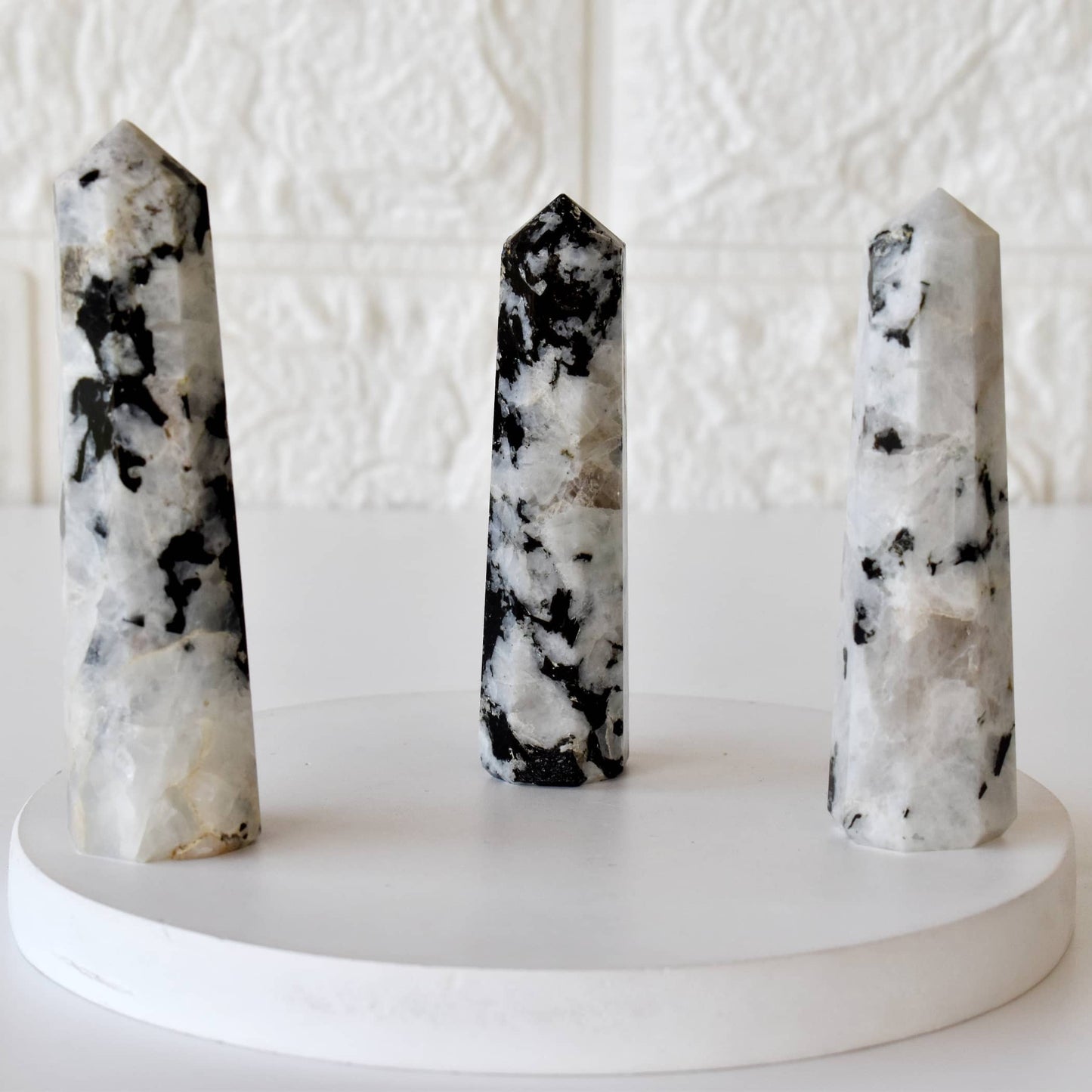 Rainbow Moonstone Tower Obelisk