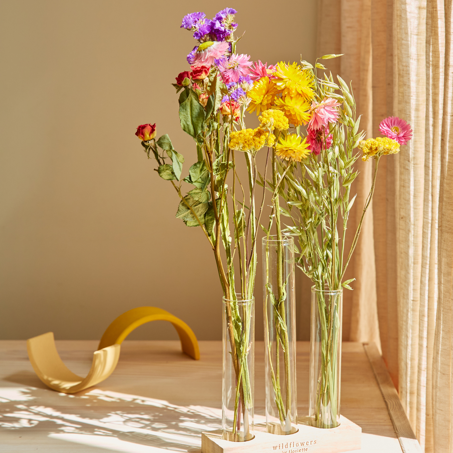 Dried Flowers in Vases