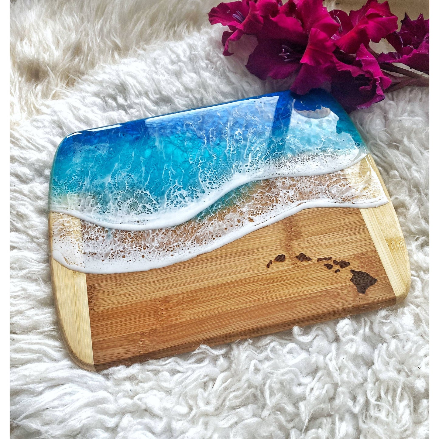 HAWAIIAN ISLANDS Ocean Charcuterie board Maui made