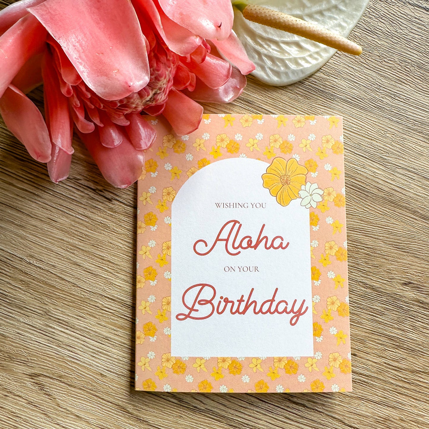 Ilima Birthday Card