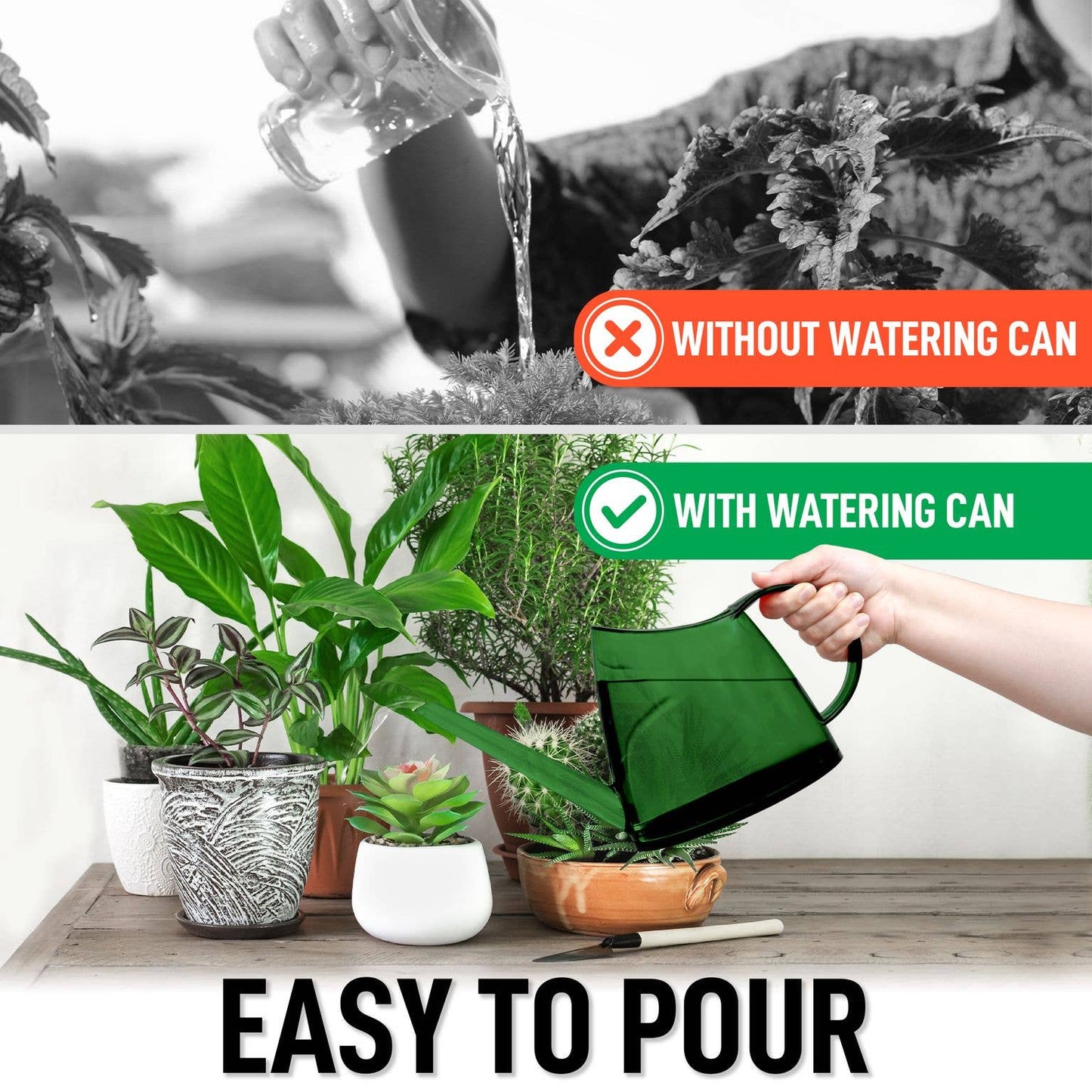 Translucent Watering Can 1.4L