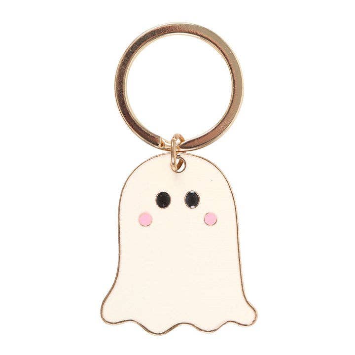 Ghost With The Most Glow in the Dark Halloween Keyring