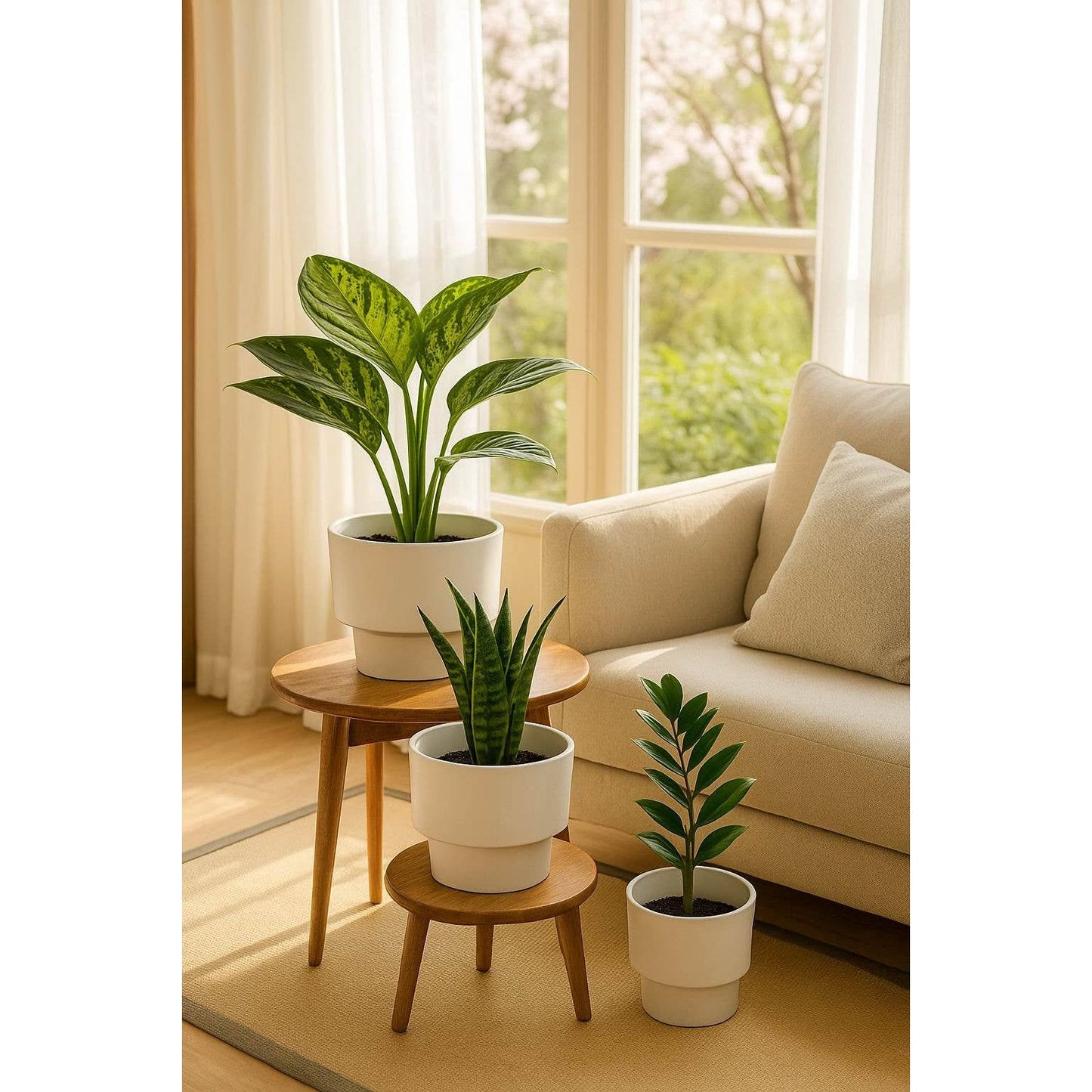 Elevated Plastic Planter