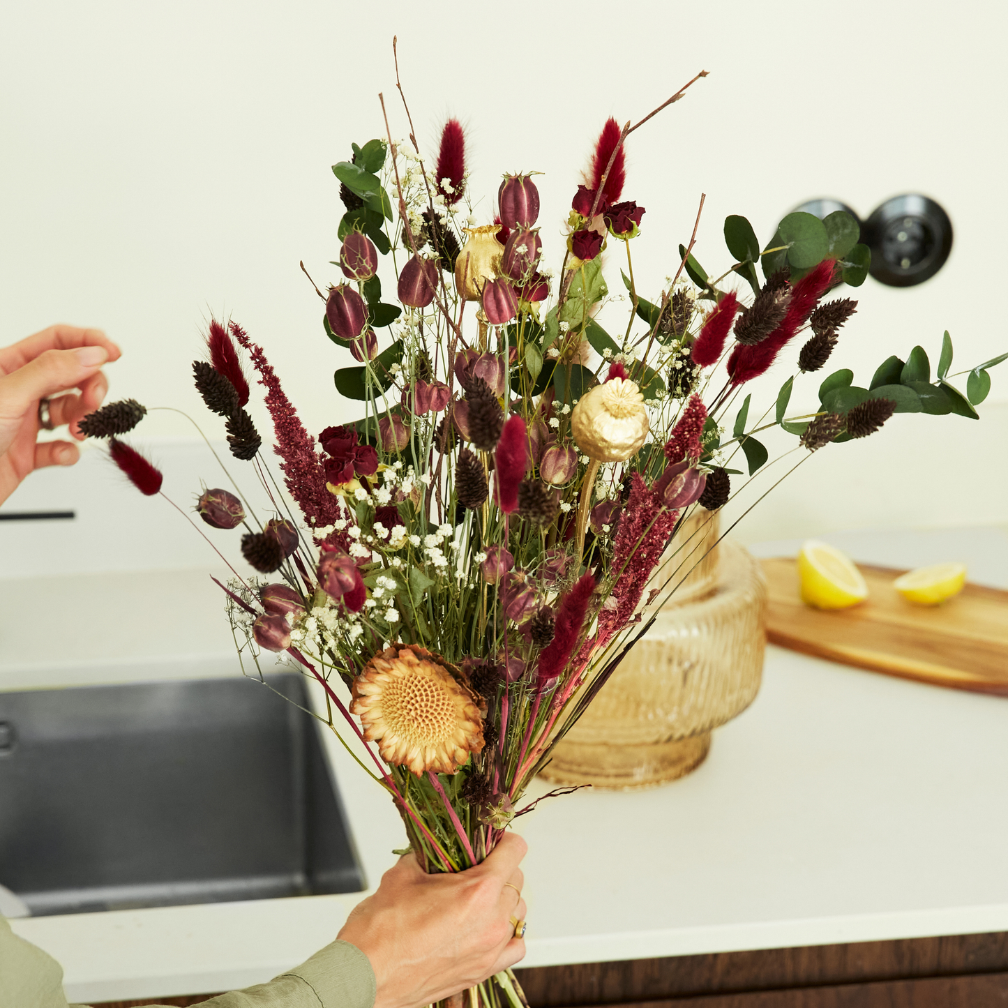 Christmas Field Bouquet