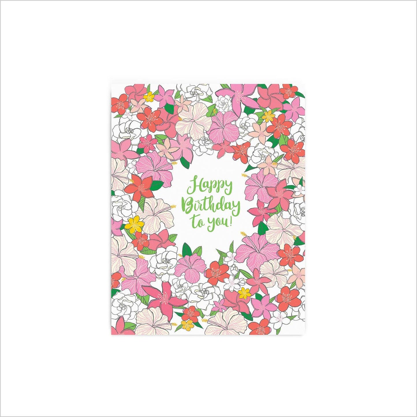 Birthday Blooming Fields Greeting Card