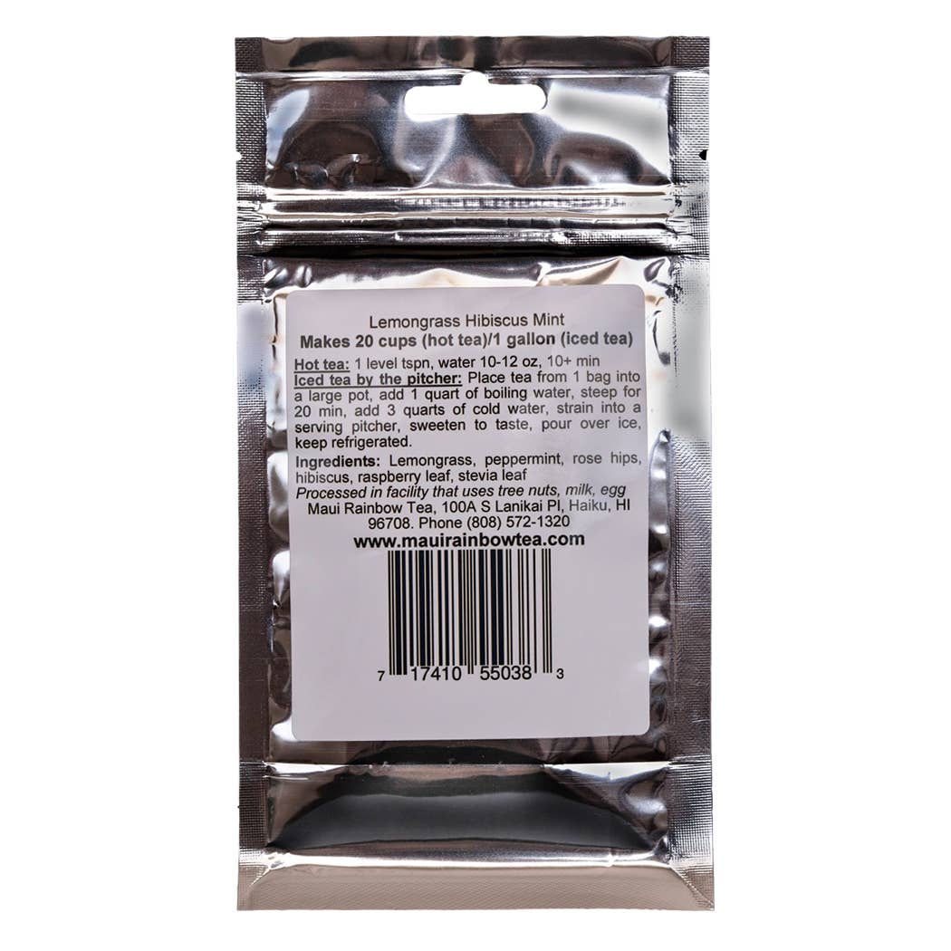 Lemongrass Hibiscus Mint Herbal Tea