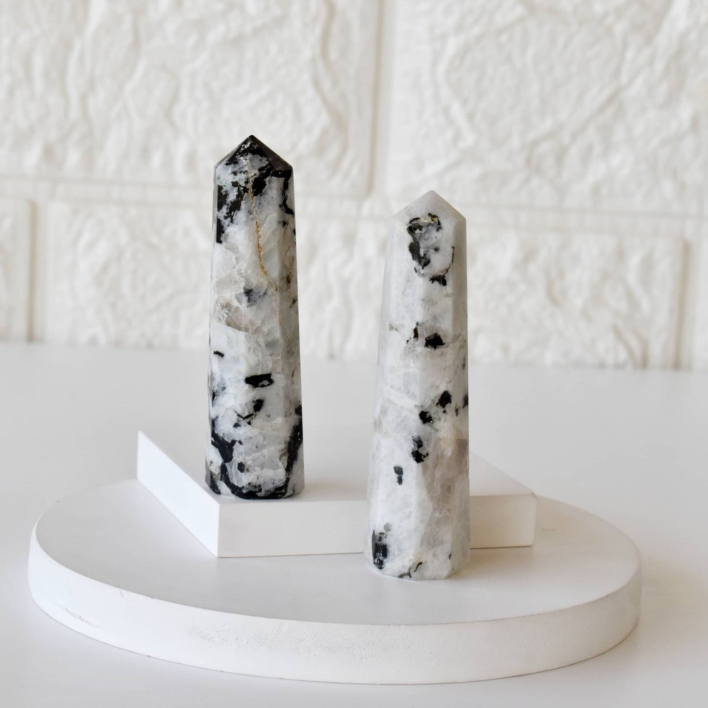 Rainbow Moonstone Tower Obelisk