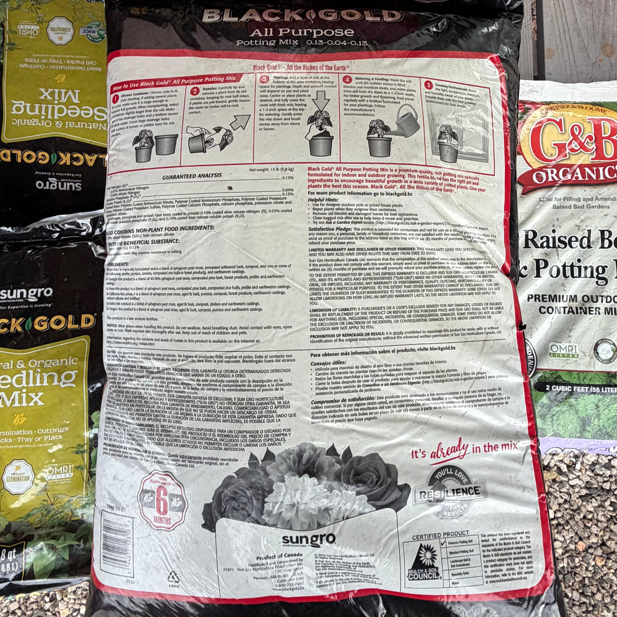 Black Gold Media - All Purpose Potting Mix