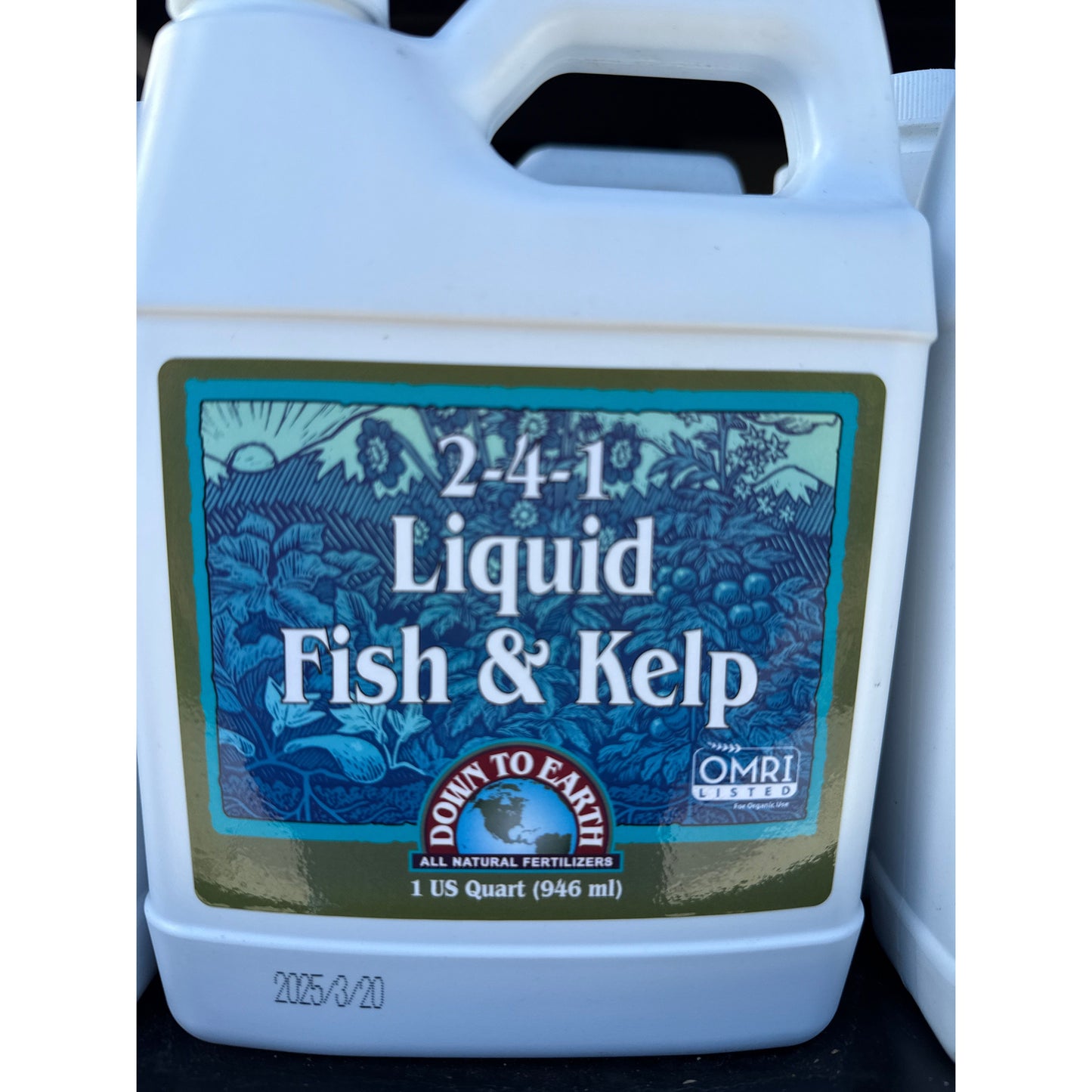 Liquid Fish & Kelp, 2-4-8