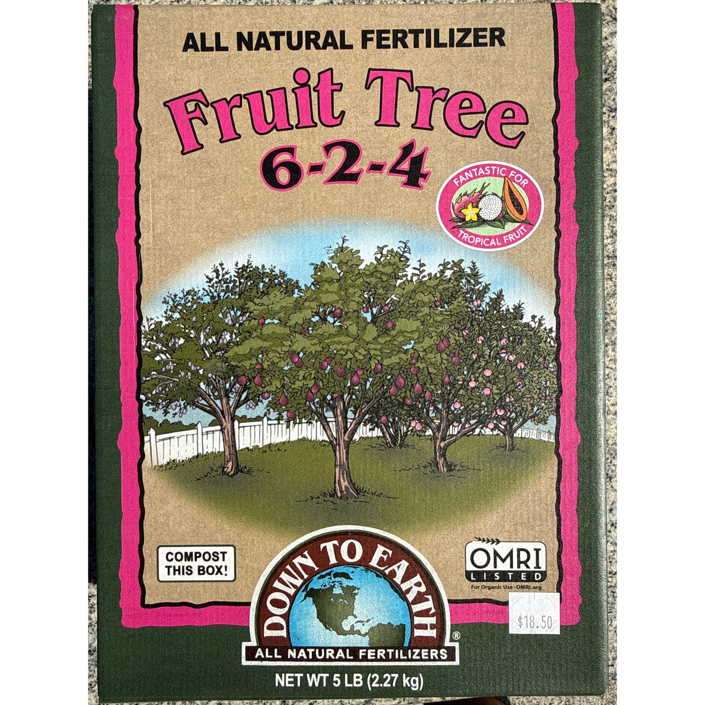 Fruit Tree Fertilizer 6-2-4
