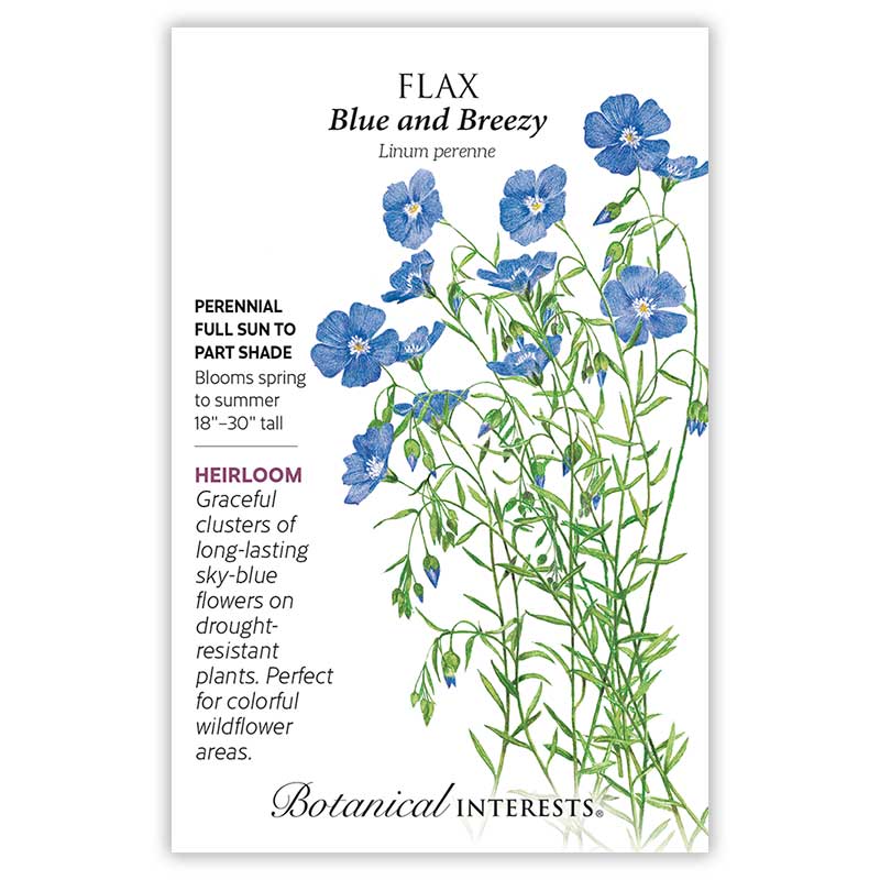 Flax seeds 'Blue and Breezy'
