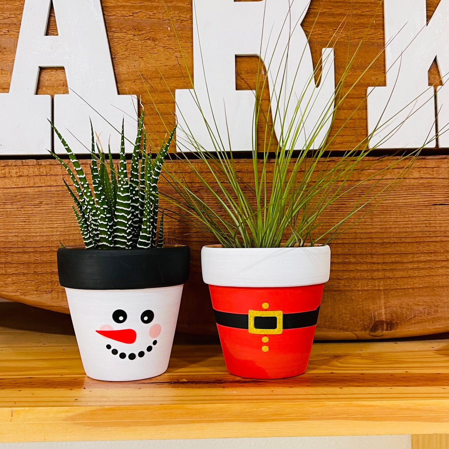 Christmas 3" Terracotta Planter