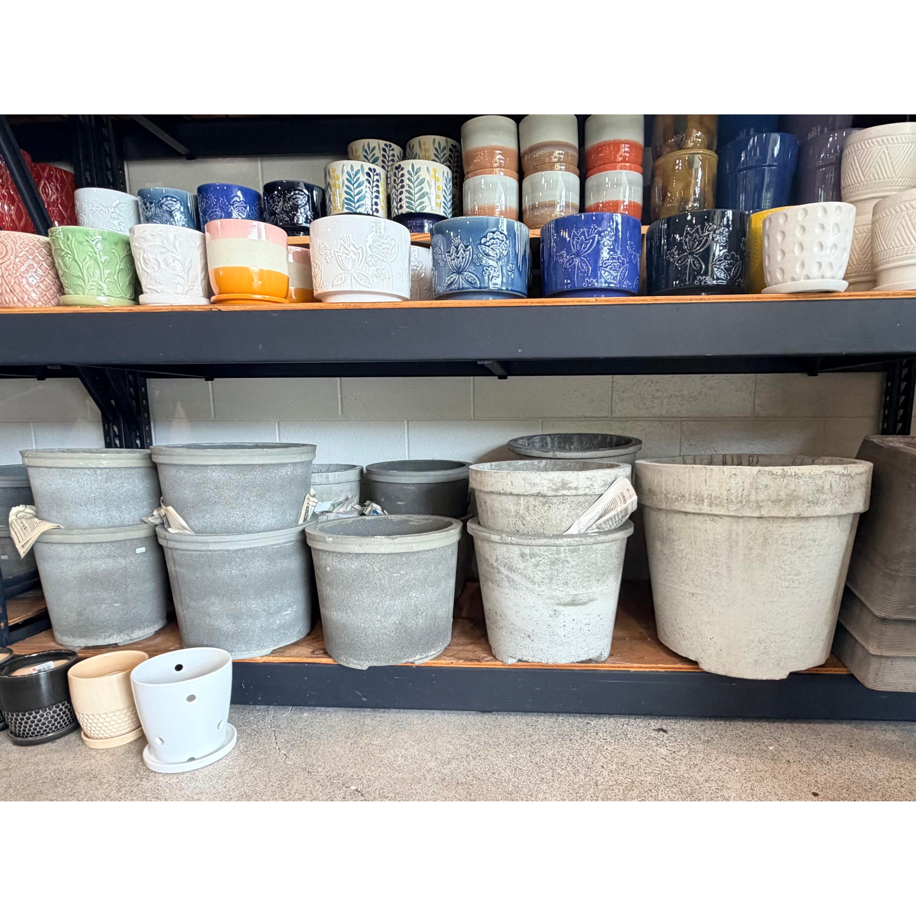 marshalls pots for plants Concrete Planter – Mari's Gardens