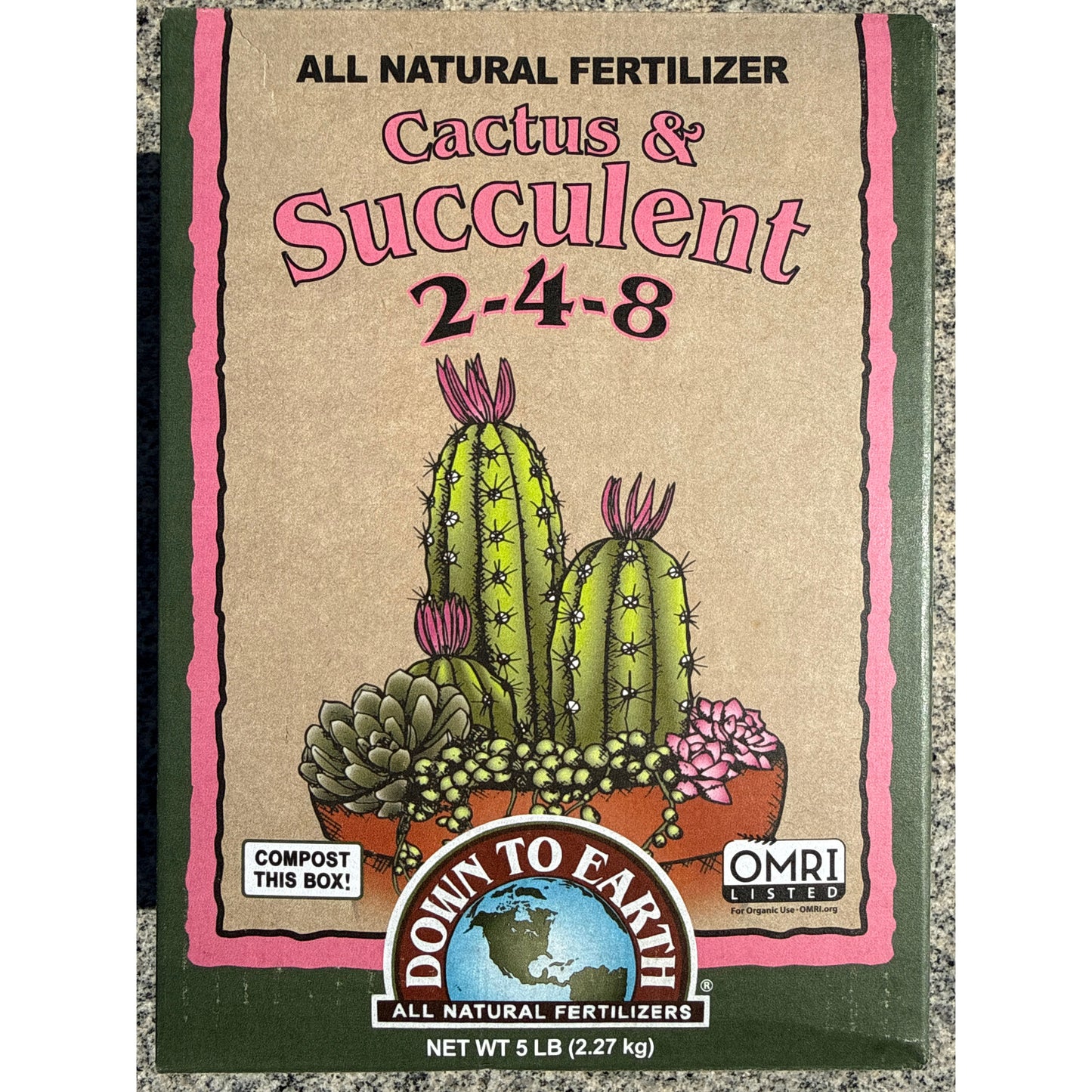 Cactus & Succulent Fertilizer 2-4-8